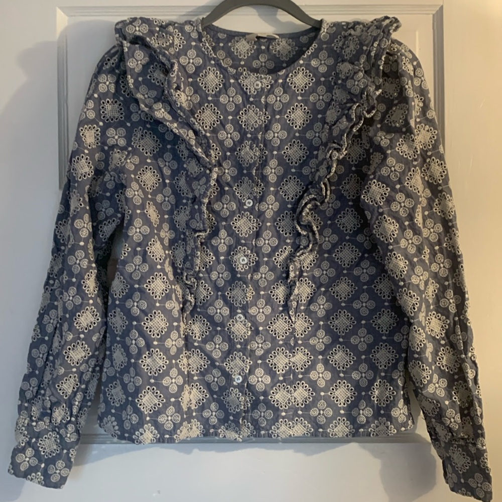 Sezane - Chambray Blouse